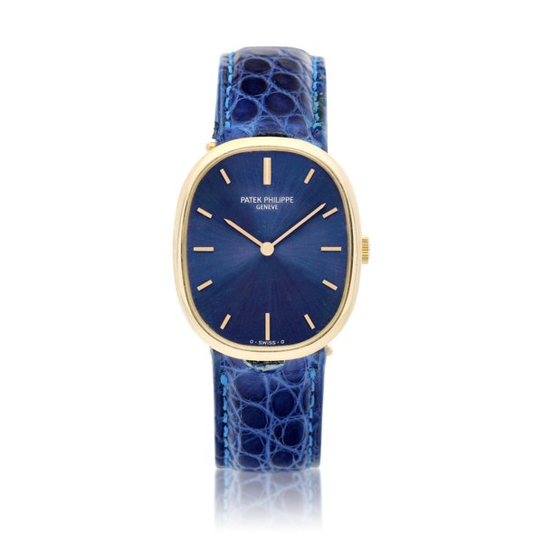 Patek Philippe Reference 3548 Ellipse   A yellow gold oval wristwatch, Circa 1970, Price & Market Data