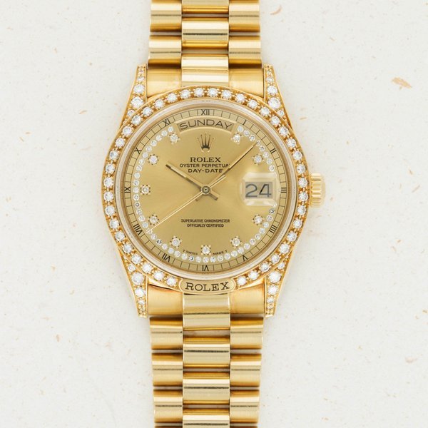Rolex Rolex Diamond Day Date 18138 · 18138