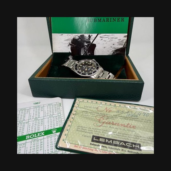 Rolex Rolex Submariner (No Date)Meter First Full Set 1967