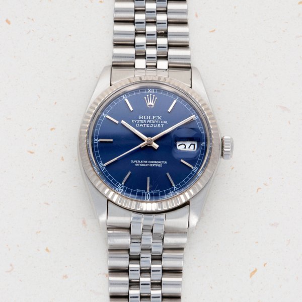Rolex Rolex Datejust 16014 Blue Dial with Guarantee · 16014