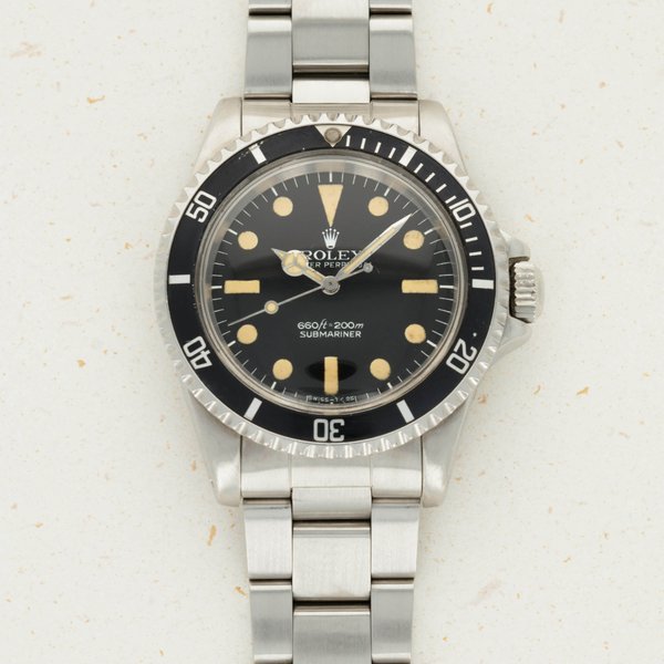 Rolex Rolex Submariner 5513 Mk1 Maxi-Dial Box and Service Papers · 5513