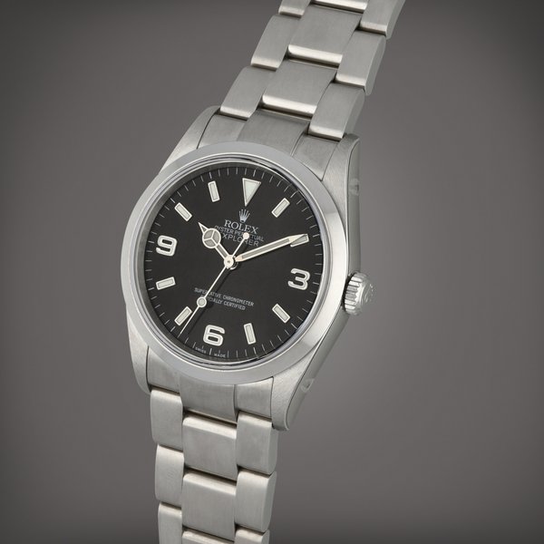 Rolex Explorer, Reference 114270 | A stainless steel wristwatch with bracelet | Circa 2004