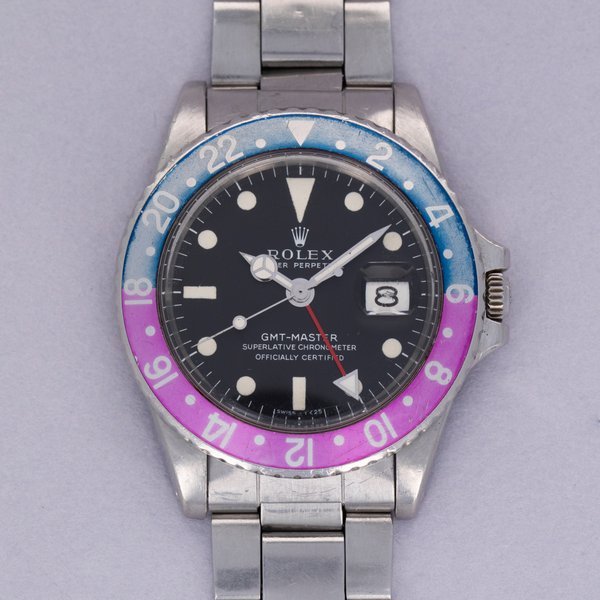 Rolex Rolex GMT-Master 1675 Fuchsia Bezel Mk1 Dial Box and Papers