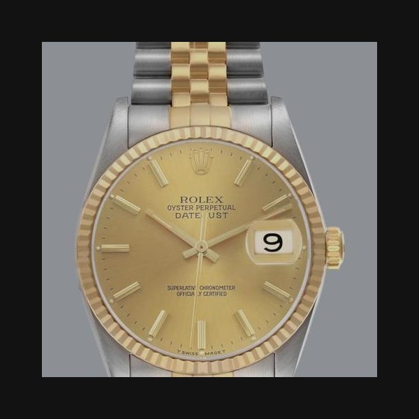 Rolex Rolex Datejust16233S | Date | Chronometer | Gold&Steel | 1 year warranty