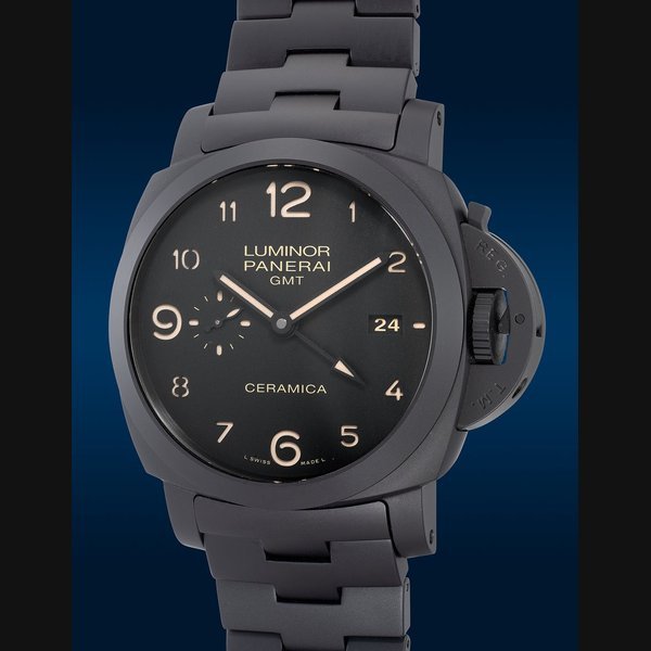 Panerai Panerai Ref. PAM00438 Tuttonero Luminor 1950 3 Days GMT Ceramica · PAM00438