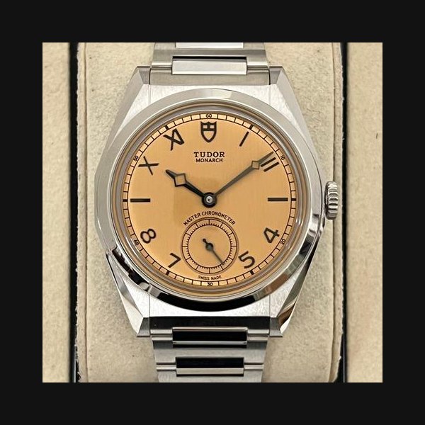 Tudor MonarchNew 2026 Champagne Dial 39mm Steel 2639W1A0U Brand New Full Set Ref. M2639W1A0U-0001