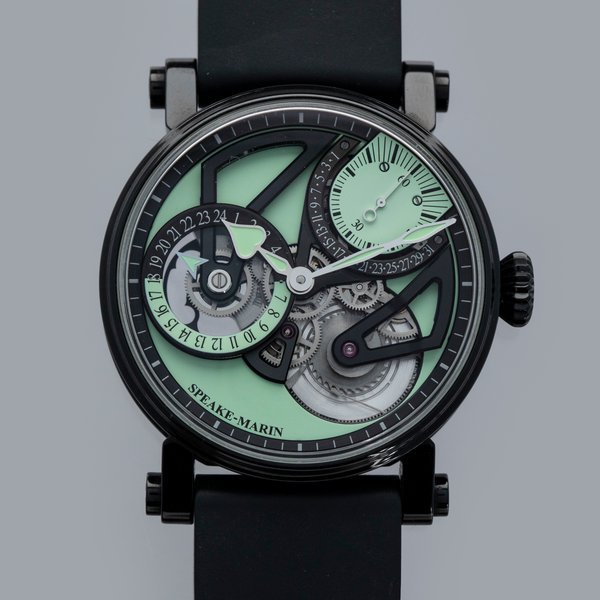 Speake-Marin Speake-Marin One&Two Openworked Dual Time Mint · 413809290