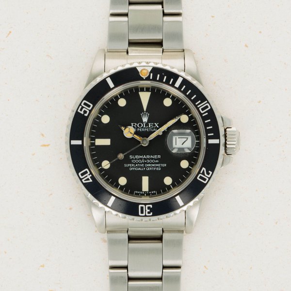 Rolex Submariner 16800 Transitional Matte Dial
