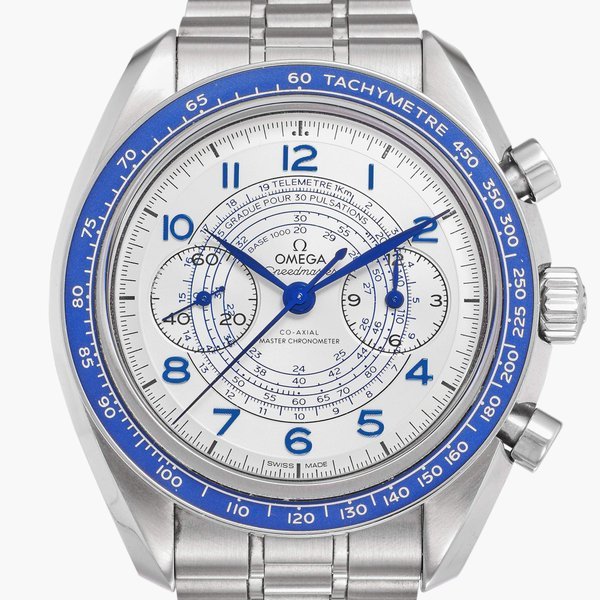 Omega Reference 329.30.43.51.02.001 Speedmaster Chronoscope | A stainless steel chronograph wristwatch with bracelet, Circa 2022