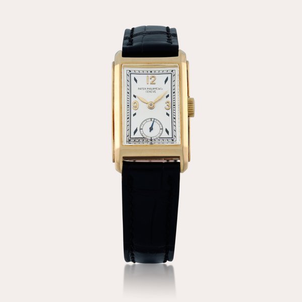 Patek Philippe Reference 449 | A yellow gold wristwatch | Made in 1942 · 449