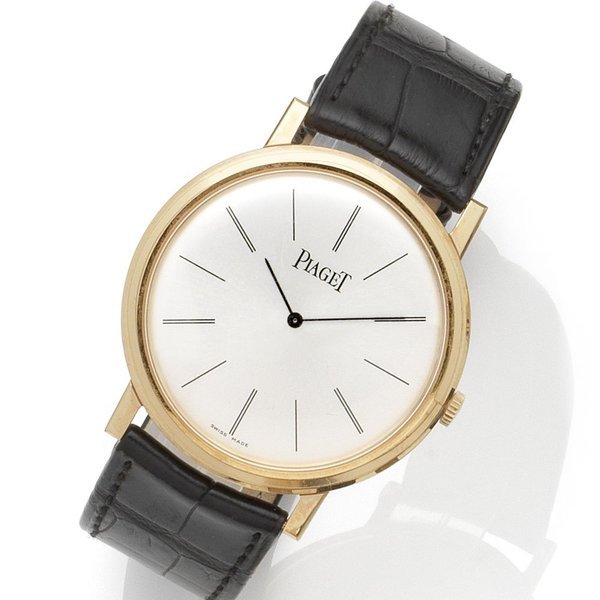 Piaget Piaget. An 18K rose gold manual wind wristwatch Altiplano, Ref:P10321, Case No.947424, Sold 7th April 2007