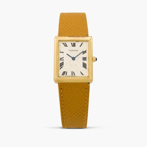 Cartier 'Tank Rectangle' | A yellow gold wristwatch | Circa 1960