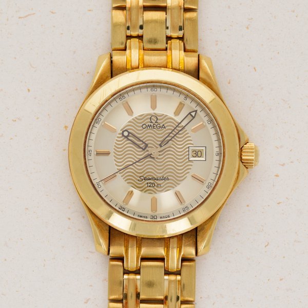 Omega Omega Seamaster Quartz 196.1501 for Sultanate of Oman 18k YG