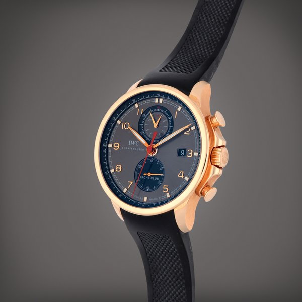 IWC Portugieser Yacht Club, Reference IW390202 | A pink gold chronograph wristwatch with date | Circa 2010