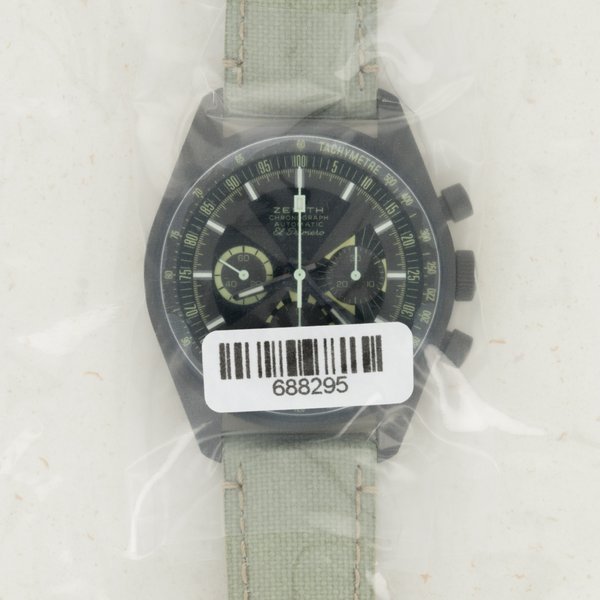 Zenith Zenith SJX Chronometer Revival Poker Chip Titanium Limited Edition · 97.G383.400.38.C880