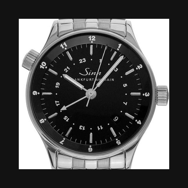 Sinn Sinn 6000Weltzeituhr Ref.6060 Bj.2004 Full Set sehr gut Vintage Weltzeituhr 6060