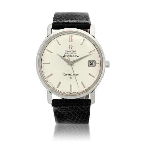 Omega Reference 168010 Constellation  A stainless steel automatic wristwatch with date, Circa 1967