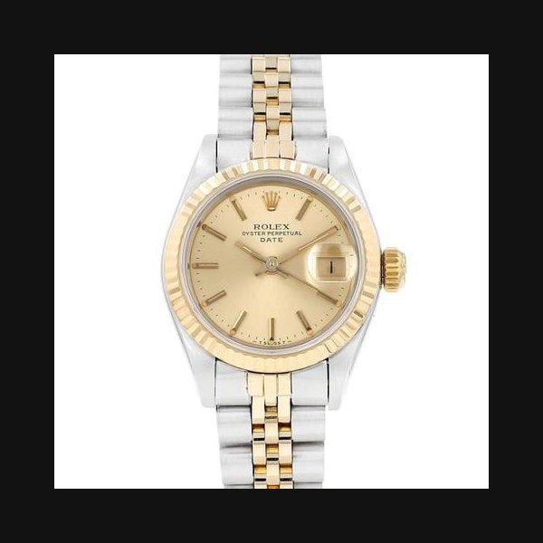 Rolex Rolex Lady-DatejustOyster Perpetual Date en or et acier Ref: Rolex