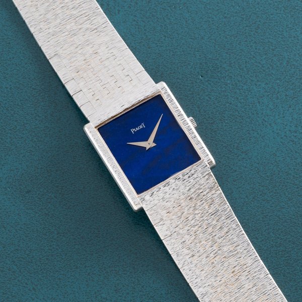 Piaget White Gold 'Lapis Lazuli' Dress Watch Ref. 9120