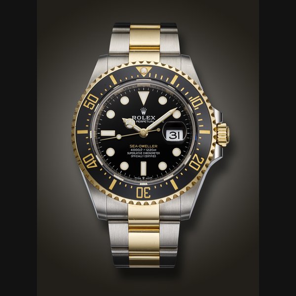 ROLEX, STAINLESS STEEL AND YELLOW GOLD 'SEA-DWELLER', REF. 126603