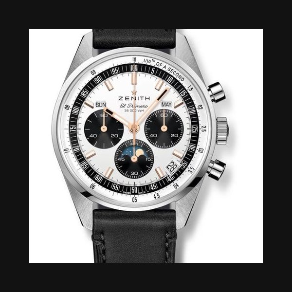 Zenith El Primero ChronomasterOriginal Triple Calendar 38mm NEW UNWORN FULL SET Ref. 03.3400.3610/38.C911