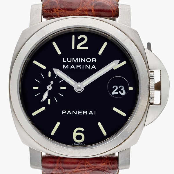 Panerai Reference PAM00048 Luminor Marina | A limited edition stainless steel automatic wristwatch with date, Circa 2000, Price & Market Data