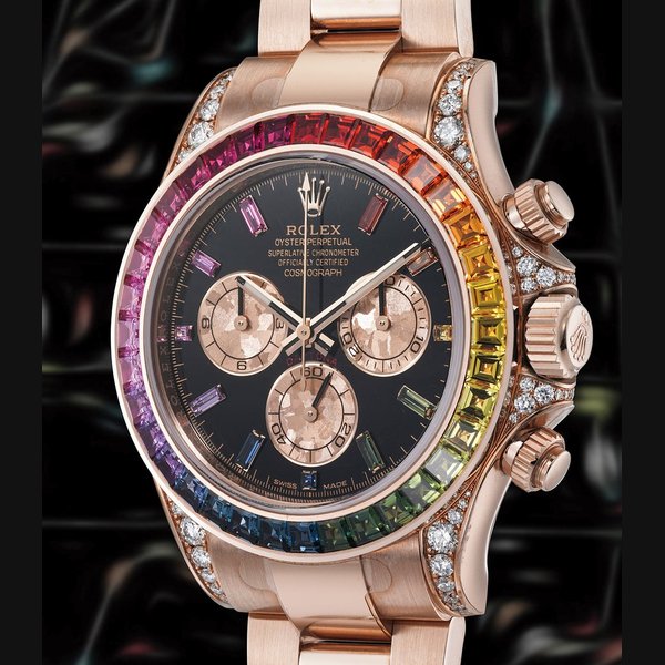 Rolex Rolex Ref. 116595RBOW Cosmograph Daytona "Rainbow" · 116595RBOW