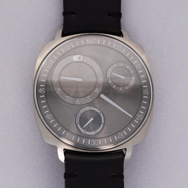 Ressence Type 1 Squared Limited Edition Brushed Steel Dial Titanium Case Ref. Type 1²