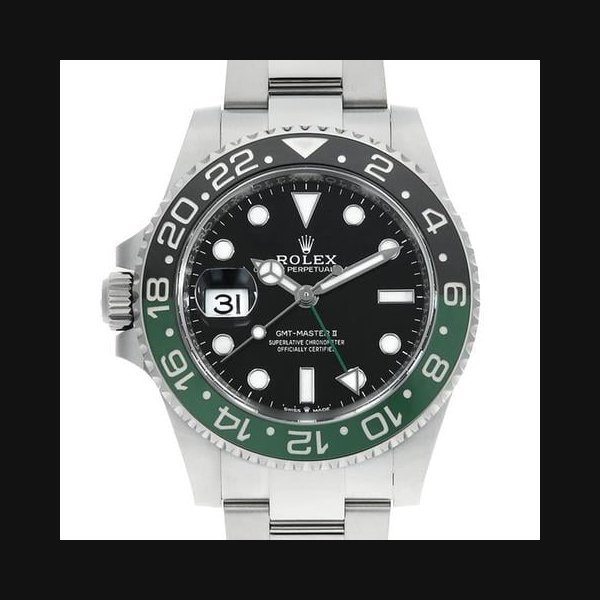 rolex Rolex GMT-Master II126720VTNR black 3 row oyster bracelet Random Number USED mens