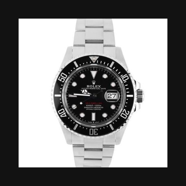 Rolex Rolex Sea-Dweller50th Anniversary Red Black MK2 43mm Steel 126600 Watch BOX