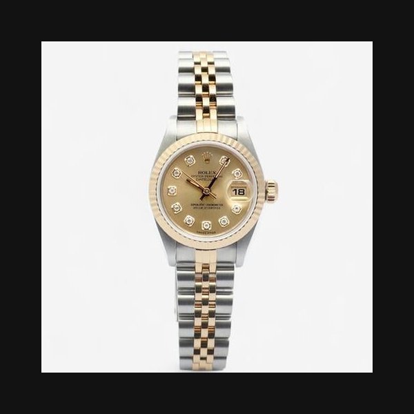 Rolex RolexDatejust 26 After Diamond Women's Combination Watch 1997 [U]