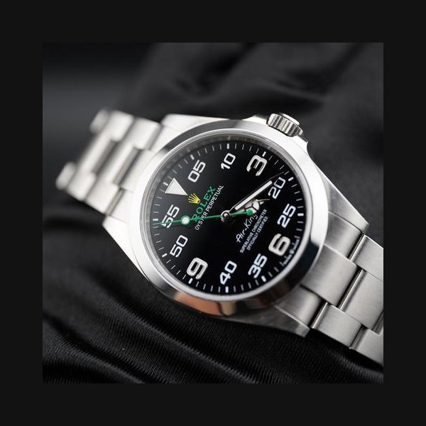 Rolex Rolex Air KingBnib 2026 Air‑King 126900 Full Set , Black Dial Modern Pilot Style, Price & Market Data