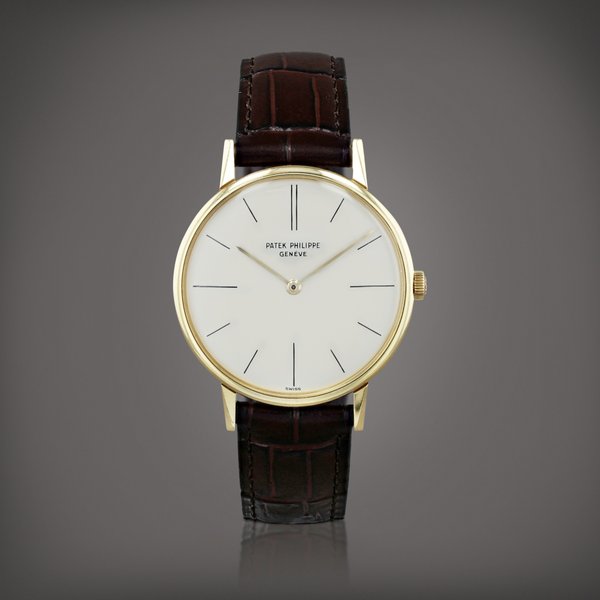Patek Philippe Calatrava 'Vendôme', reference 2592-1    Montre bracelet en or jaune |  Yellow gold wristwatch    Vers 1962 |  Circa 1962