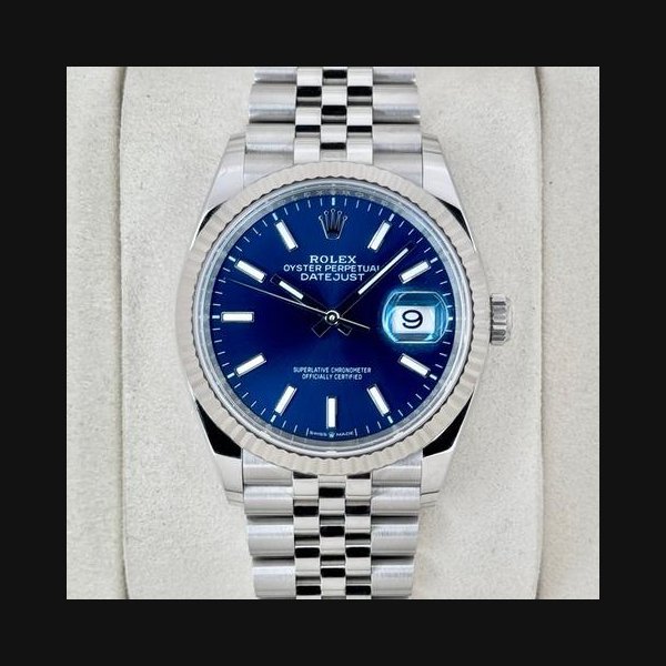 Rolex Rolex DatejustNEW 2026 Datejust 36mm 126234 Stainless Steel Jubilee Blue Dial