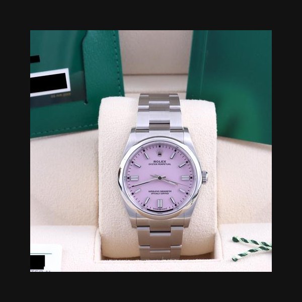 Rolex Rolex Oyster Perpetual36 Unworn Candy Pink Full Set 126000 OP36