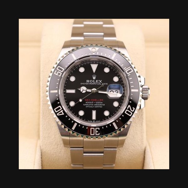 Rolex Rolex Sea-Dweller43 Black Dial Stainless Steel 126600 Red Letter Like New Full Set