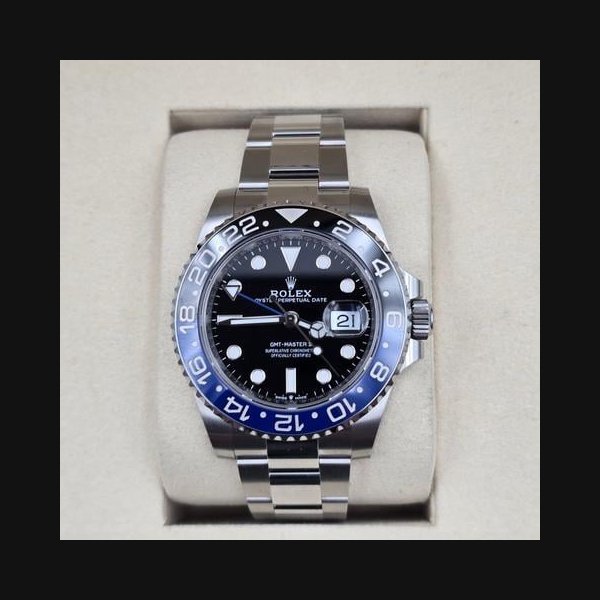 Rolex Rolex GMT-Master IINEW 2026 GMT-Master II 126710BLNR Batman Oyster 40mm Watch UNWORN