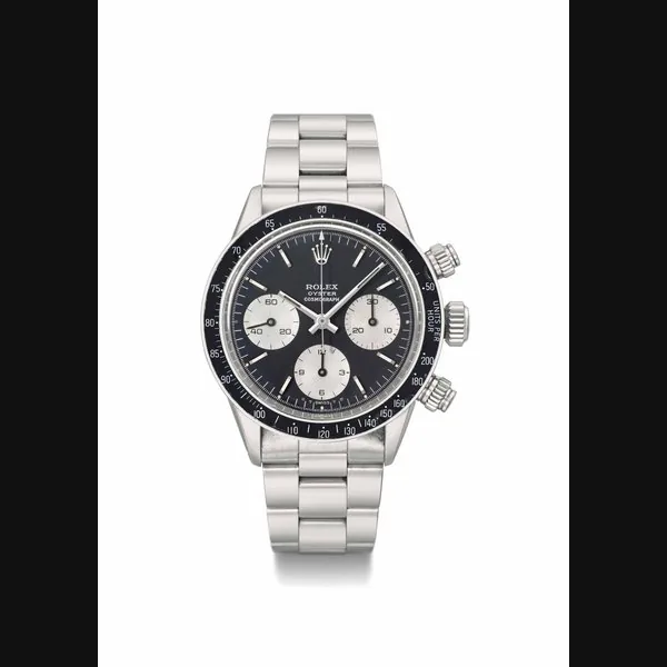 Rolex. A very attractive and historically important stainless steel chronograph wristwatch with bracelet SIGNED ROLEX, OYSTER COSMOGRAPH, REF. 6263, CASE NO. 2'750'397, MANUFACTURED IN 1971