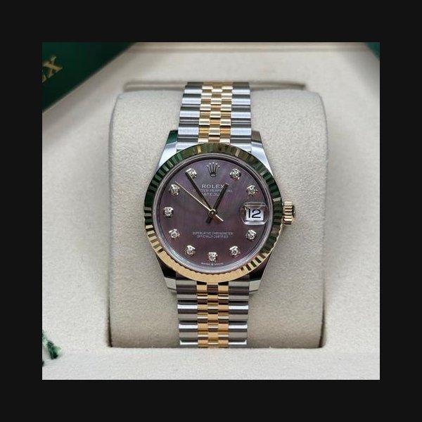 Rolex Rolex Datejust31 NEW 2026 Tahitian Mother of Diamond Dial Two Tone Yellow Gold Jubilee