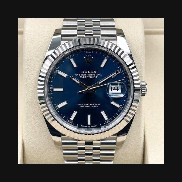 Rolex Rolex Datejust41 bright blue 126334 2026/08