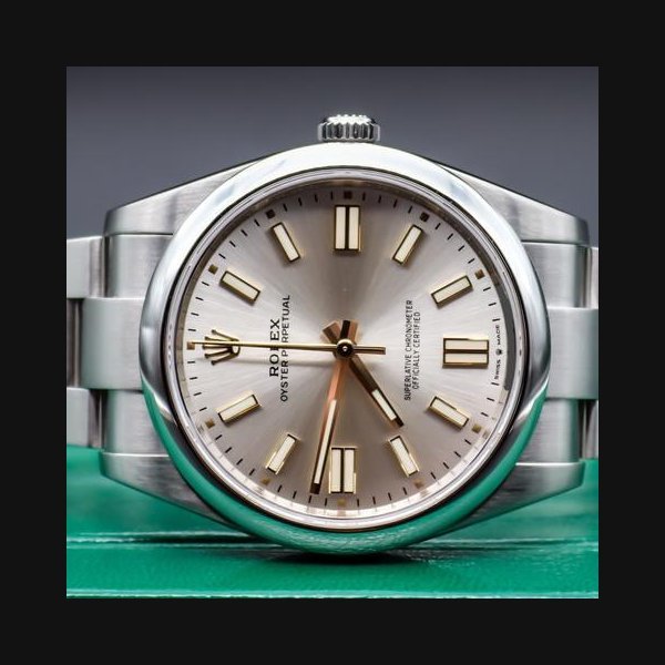 Rolex Rolex Oyster Perpetual41 Oyster Perpetual. 41MM. Silver. 124300