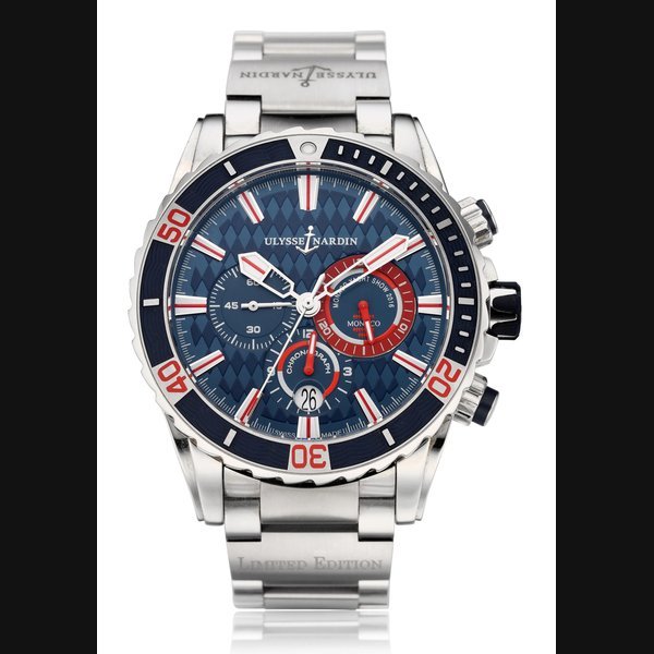 Ulysse Nardin ULYSSE NARDIN, STEEL, DIVER CHRONOGRAPH, MONACO LIMITED EDITION NO. 41/100