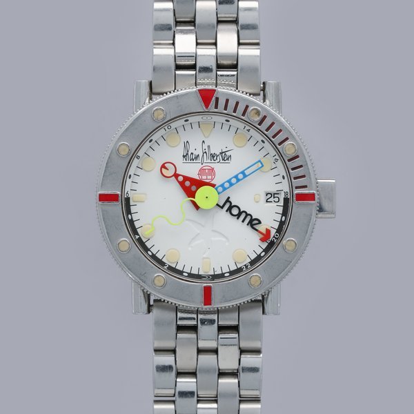 Alain Silberstein  Alain Silberstein Marine GMT Limited Edition · GMT