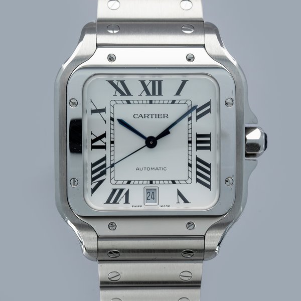 Cartier Cartier Santos de Cartier 4072 Stainless Steel with Bracelet