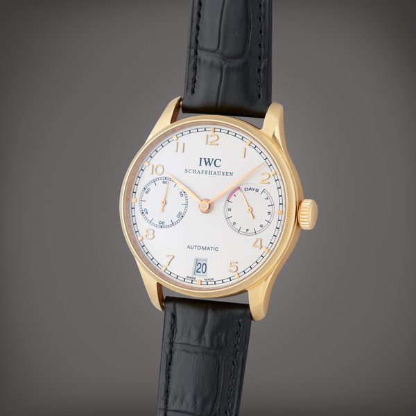 IWC Portugieser, Reference IW500101 | A pink gold wristwatch with date and power reserve indication | Circa 2008 · IW500101
