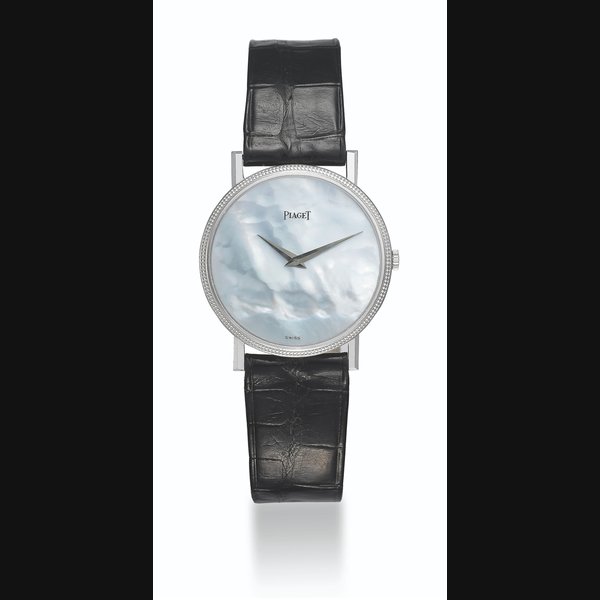 PIAGET, WHITE GOLD WITH MOTHER-OF-PEARL DIAL MOVEMENT NO. 165'018, CASE NO. 9644