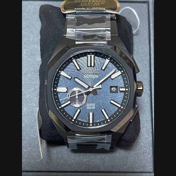 Seiko 【Mint】 Seiko Astron SBXD039 GPS Titanium Titanium Solar Men's Watch From Japan