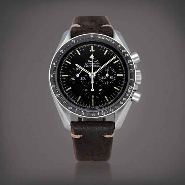 Omega Speedmaster Professional, Reference 145.022 | A stainless steel chronograph wristwatch with bracelet | Circa 1985