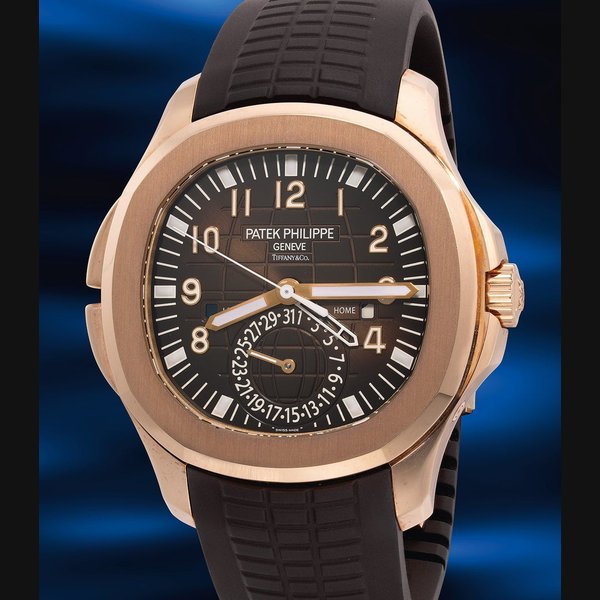 Patek Philippe Patek Philippe Ref. 5164R-001 Aquanaut Travel Time, retailed by Tiffany & Co.