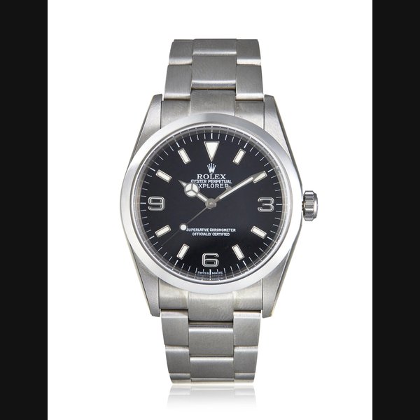ROLEX, STAINLESS STEEL EXPLORER, REF. 114270